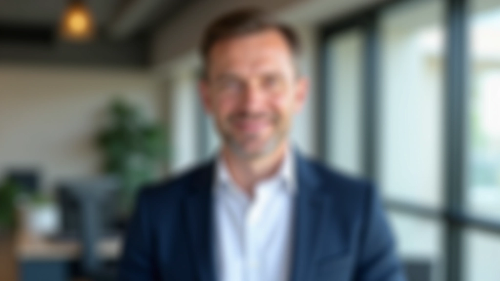 Fondateur de l'entreprise, portrait professionnel en bureau